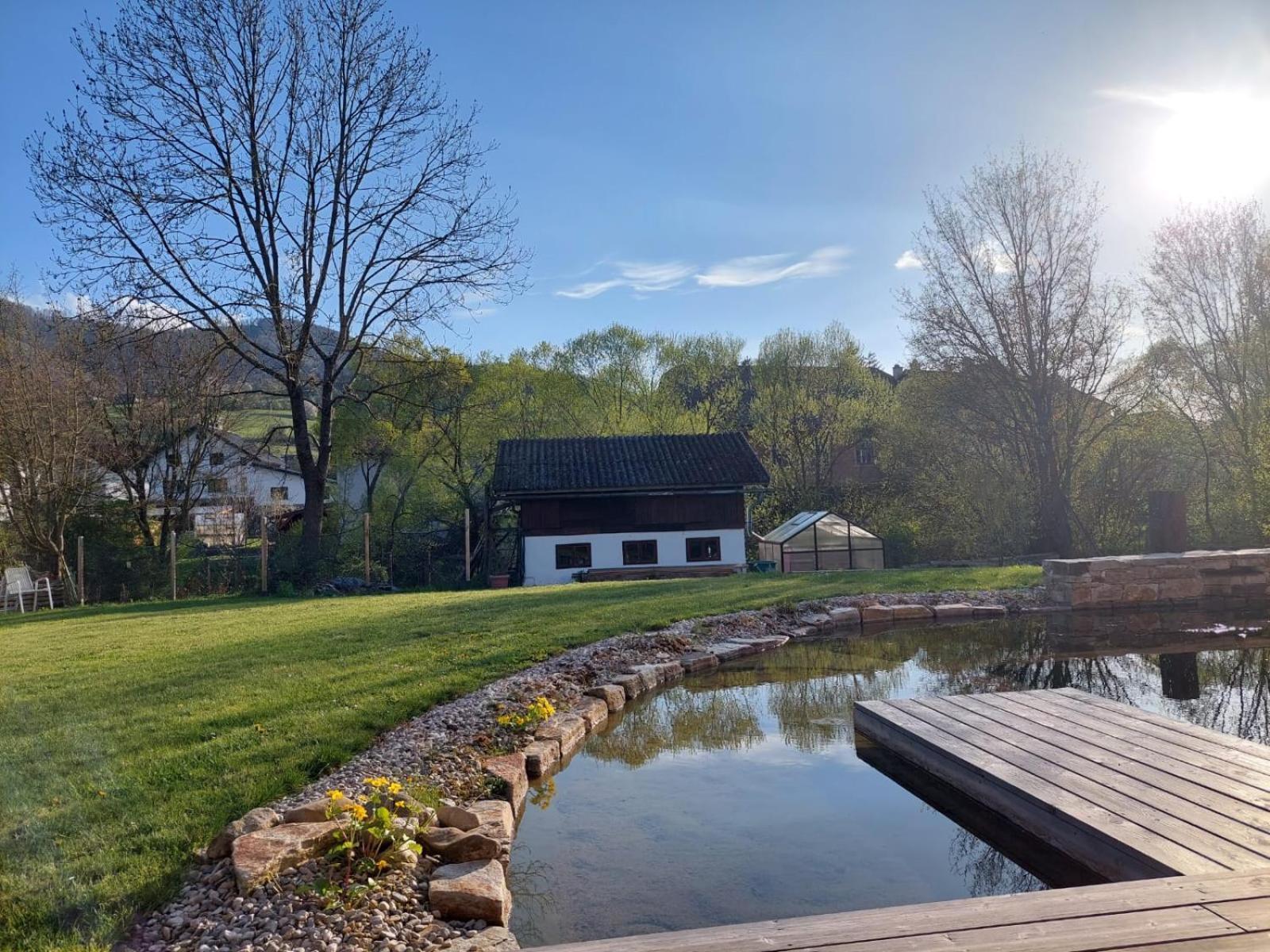 Appartement Am Teich Hainfeld ภายนอก รูปภาพ